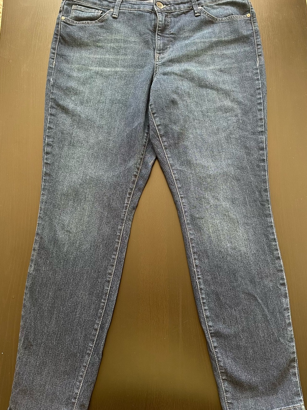 Nine West Women's Skinny Jeans in Dark Indigo - Picture 2 of 12